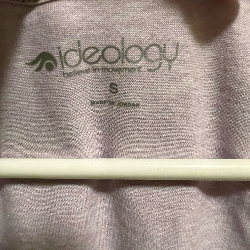 IDEOLOGY light purple top Sz Small - Picture 3 of 4